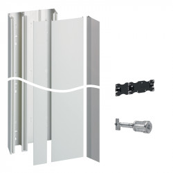 Goulotte GTL Hager 13 modules 2 compartiments - JK213D