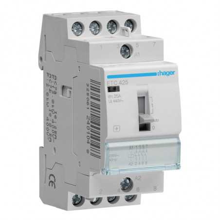 Contacteur Jour-Nuit 25A 4F