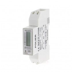 Compteur d'énergie 100A monophasé Certifié MID - POLIER MM102LMOD