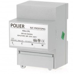 Filtre CPL compteur Linky - 40dB bandes CENELEC - POLIER PROSTOP65