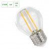 Ampoule LED E27 Ball 1W 2700K blanc chaud 100 lumens
