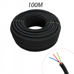 Gaine électrique Préfilée ICTA20mm + fils 3G2.5 - Couronne de 100m