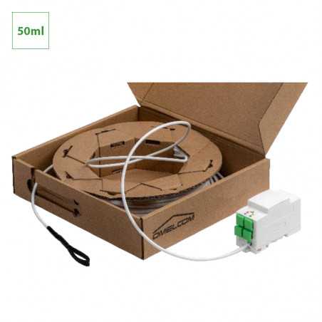 DTIO Fibre Optique intérieur FTTH 4FO 50ml