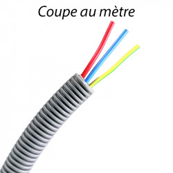 Gaine électrique Préfilée ICTA20mm + 3G2.5 - Coupe au mètre