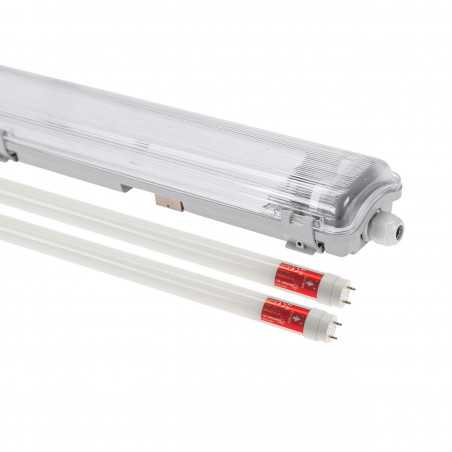 Réglettes IP65 65cm avec 2 tubes LED 8,5W 4000k - SPECTRUM SLI028014