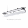 Réglettes IP65 65cm avec 2 tubes LED 8,5W 4000k - SPECTRUM SLI028014