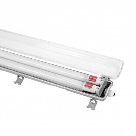 Réglettes IP65 65cm avec 2 tubes LED 8,5W 4000k - SPECTRUM SLI028014