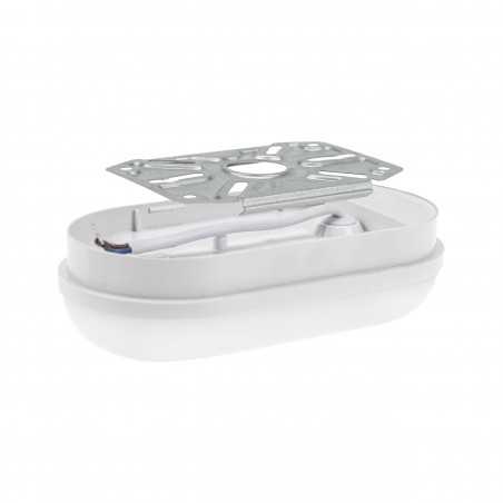 Hublot étanche LED Oval 8W IP54 230V - SPECTRUM SLI041044NW