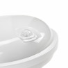 Hublot LED rond 20W avec détecteur étanche IP54 4000K 1900 lumens  - SLI041047NW