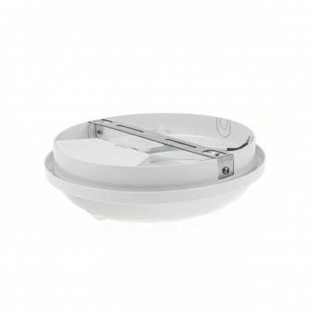 Hublot LED rond 20W avec détecteur étanche IP54 4000K 2300 lumens - Spectrum SLI041047NW