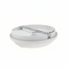 Hublot LED rond 20W avec détecteur étanche IP54 4000K 1900 lumens  - SLI041047NW