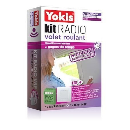 YOKIS  KITRADIOVRP - Kit Radio Volet roulant, Radio POWER