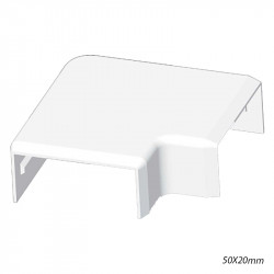 Angle Plat pour moulure électrique Kopos 50X20mm