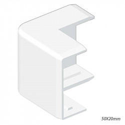 Angle Extérieur pour moulure électrique Kopos 50X20mm