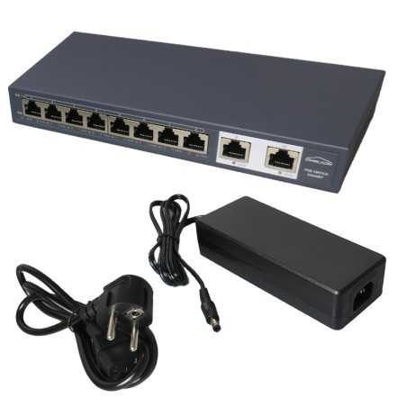Switch Ethernet 10 ports 1 Gigabit/s POE - OMELCOM RO012