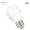 Ampoule LED E27 Ball 5W 3000K blanc chaud 470 lumens Dimmable