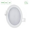 Spot Downlight Dalle LED 6W rond 4000K 750 lumens - SLI037027NW