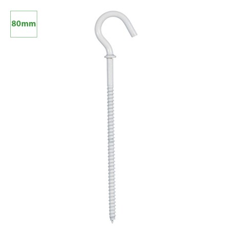 Piton longueur 80mm sous collerette - EUROHM 53040