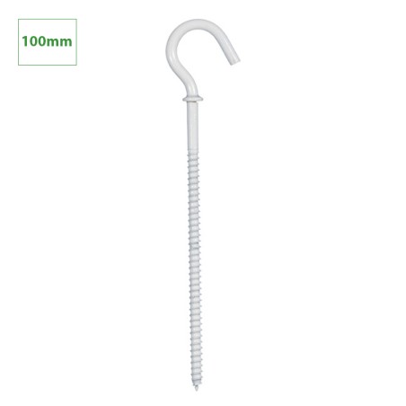 Piton longueur 100 mm sous collerette – 1 pièce - EUROHM 53043