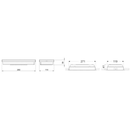Bloc autonomie habitation sati LED 8lms 5h