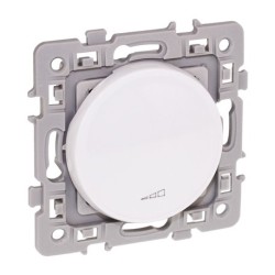 Variateur LED Square blanc 3 fils avec neutre 100VA - EUROHM 60220