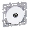 Prise TV-F Square blanc