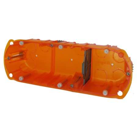 Boîte Batibox Multimatériaux profondeur 40mm 3 postes