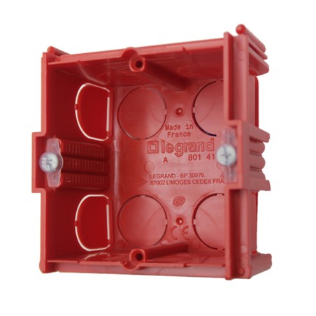 Boîte Batibox Maçonnerie profondeur 40mm 1 poste