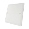 Couvercle Batibox carré 80X80mm pour boîte 1 poste