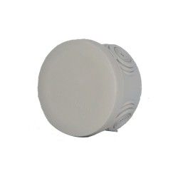 Boîte dérivation Plexo étanche ronde 60mm pour intérieur ou extérieur