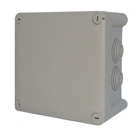 Boîte de dérivation Plexo étanche carrée 130x130mm
