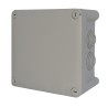 Boîte de dérivation Plexo étanche carrée 130x130mm