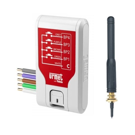 Emetteur radio ZIGBEE encastrables 4 canaux avec antenne