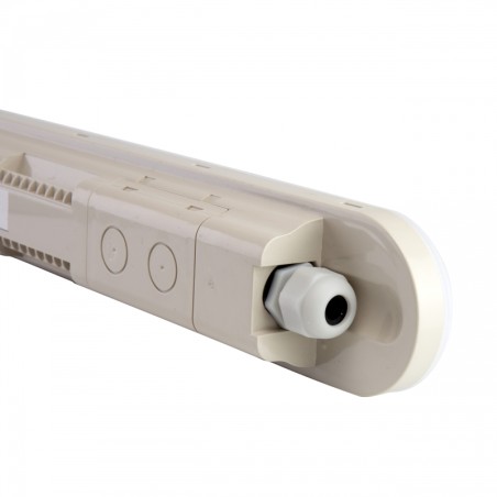 Lot de 4 Réglette Limea connect hermetic IP65 120cm 50W 4000K 7700lm