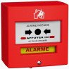 Déclencheur manuel rouge avec capot