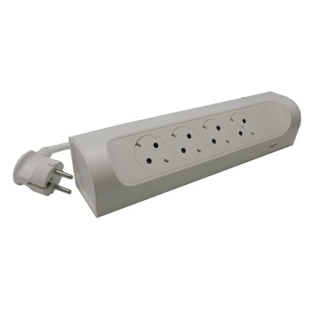 Multiprise d'angle 4 prises pour cuisine