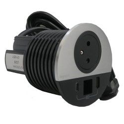 Disq80 Incara Prise 2P+T avec chargeur USB - LEGRAND 654708