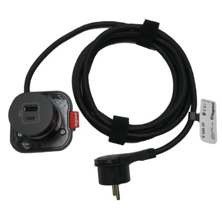 Prise chargeur USB Type A et C à composer