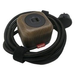 Kit chargeur Incara  USB Type A et C 1 poste - LEGRAND 654920-KIT