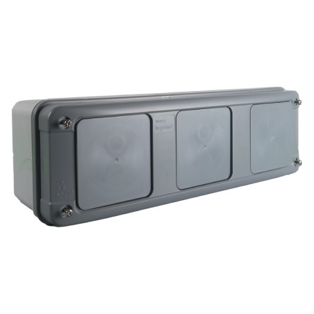 Gaine Plexo multifonction verticale coffrets 2 rangées
