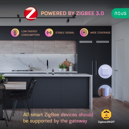 Détecteur inondation Connecté Zigbee