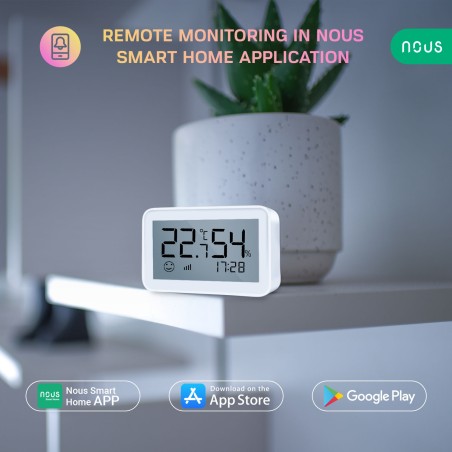 Capteur de température et d'humidité Connecté Zigbee