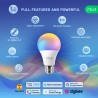 Ampoule Connecté Zigbee dimmable LED E27 RGB 9W 810 lumens