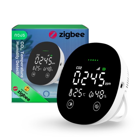 Détecteur de CO2, température et humidité Zigbee 3.0