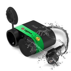 Prise Connecté extérieur ZigBee 3.0 avec MC double NOUS A4Z