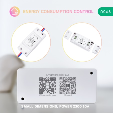Module connecté Zigbee 3.0 10A Pack de 4 pcs