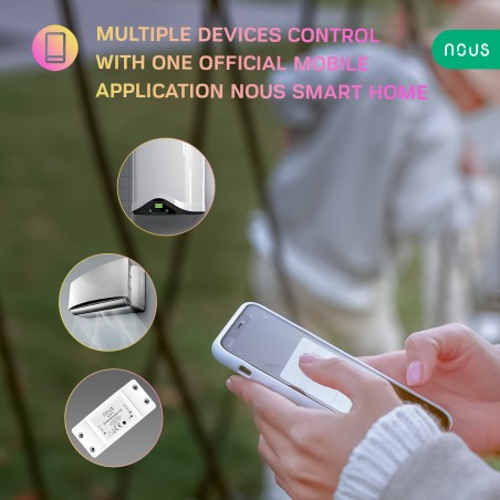 Module connecté Zigbee 3.0 10A Pack de 4 pcs