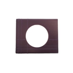 LEGRAND 069441 - Plaque Cuir Pourpre 1 poste Céliane - FC