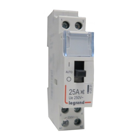 Contacteur J/N mono 25A silencieux