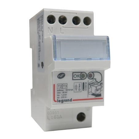 Parafoudre Tableau type 2 IMAX 12KA 2P